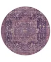 Addison Chantille Machine Washable Acn1240 8'x8' Round Area Rug