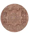 Addison Chantille Machine Washable Acn1240 8'x8' Round Area Rug