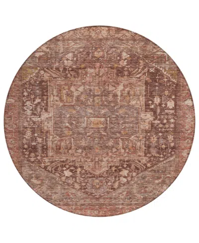 Addison Chantille Machine Washable Acn1240 8'x8' Round Area Rug
