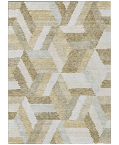 Addison Chantille Machine Washable Acn1241 2'6"x3'10" Area Rug In Brown