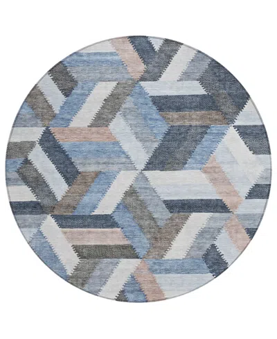 Addison Chantille Machine Washable Acn1241 8'x8' Round Area Rug
