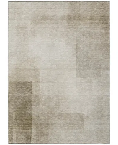 Addison Chantille Machine Washable Acn1245 9'x12' Area Rug In Brown