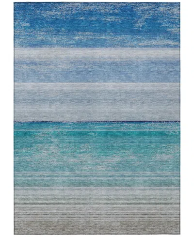 Addison Chantille Machine Washable Acn1252 2'6"x3'10" Area Rug In Gray