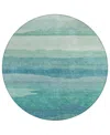 Addison Chantille Machine Washable Acn1254 8'x8' Round Area Rug