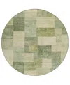 Addison Chantille Machine Washable Acn1261 8'x8' Round Area Rug