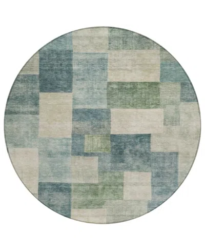 Addison Chantille Machine Washable Acn1262 8'x8' Round Area Rug