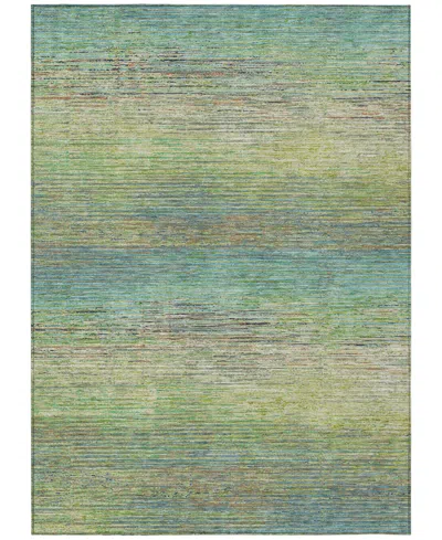 Addison Chantille Machine Washable Acn1264 8'x10' Area Rug In Green