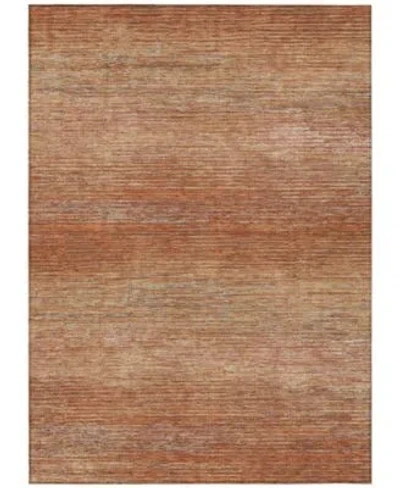 Addison Chantille Machine Washable Acn1266 Area Rug Collection In Brown