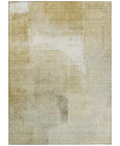 Addison Chantille Machine Washable Acn1276 10'x14' Area Rug In Sand