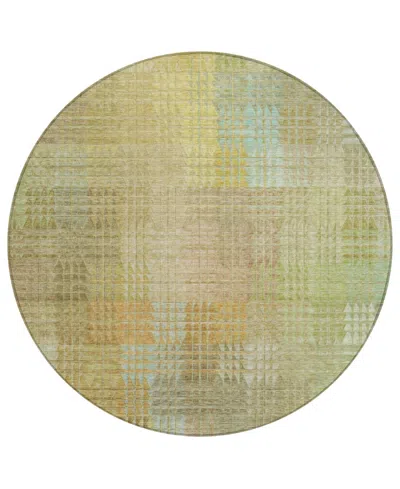 Addison Chantille Machine Washable Acn1277 8'x8' Round Area Rug