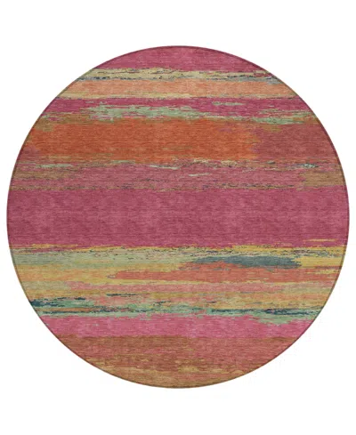 Addison Chantille Machine Washable Acn1281 8'x8' Round Area Rug