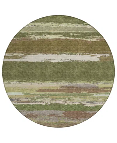 Addison Chantille Machine Washable Acn1284 8'x8' Round Area Rug