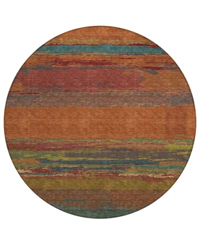 Addison Chantille Machine Washable Acn1286 8'x8' Round Area Rug
