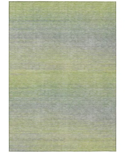 Addison Chantille Machine Washable Acn1291 8'x10' Area Rug In Green