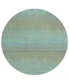 Addison Chantille Machine Washable Acn1295 8'x8' Round Area Rug