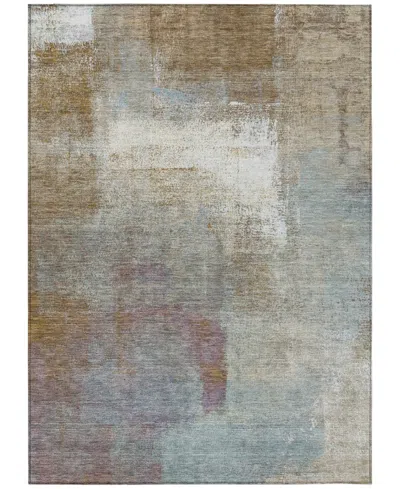 Addison Chantille Machine Washable Acn1296 2'6"x3'10" Area Rug In Brown