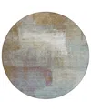 Addison Chantille Machine Washable Acn1296 8'x8' Round Area Rug