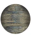 Addison Chantille Machine Washable Acn1299 8'x8' Round Area Rug