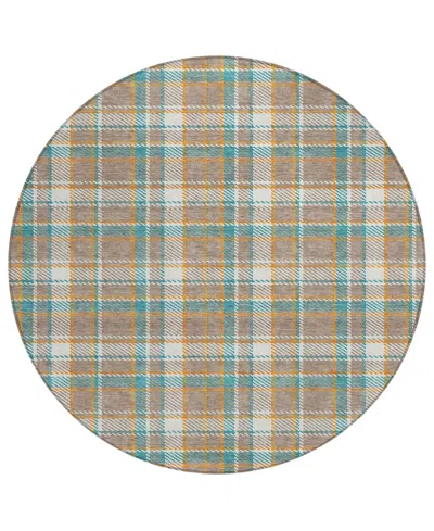 Addison Chantille Machine Washable Acn1300 8'x8' Round Area Rug