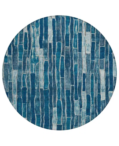 Addison Chantille Machine Washable Acn1301 8'x8' Round Area Rug