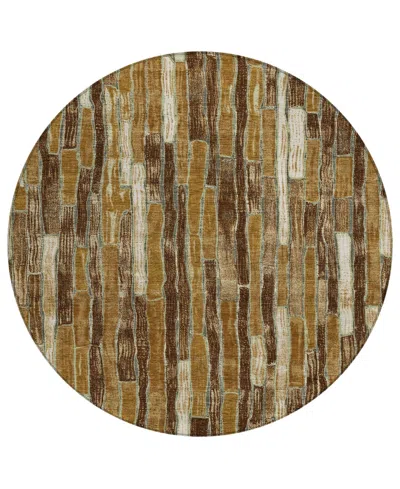 Addison Chantille Machine Washable Acn1303 8'x8' Round Area Rug