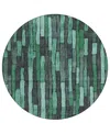 Addison Chantille Machine Washable Acn1307 8'x8' Round Area Rug
