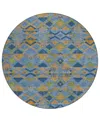 Addison Chantille Machine Washable Acn1308 8'x8' Round Area Rug
