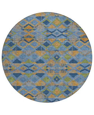 Addison Chantille Machine Washable Acn1308 8'x8' Round Area Rug