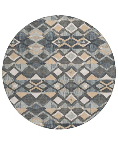 Addison Chantille Machine Washable Acn1309 8'x8' Round Area Rug
