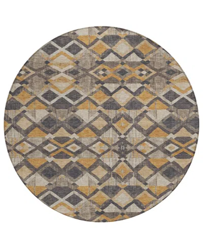 Addison Chantille Machine Washable Acn1313 8'x8' Round Area Rug