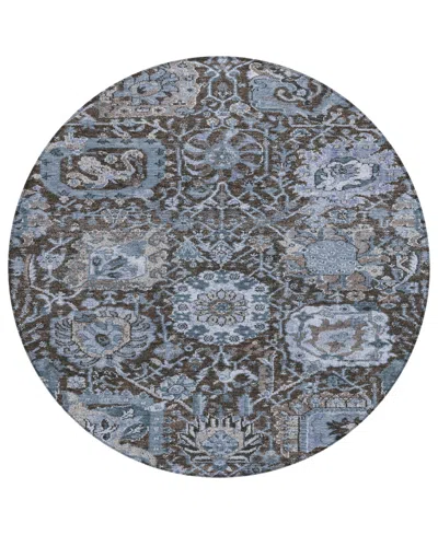 Addison Chantille Machine Washable Acn1320 8'x8' Round Area Rug