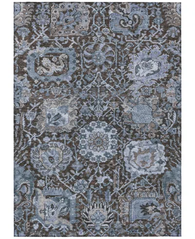 Addison Chantille Machine Washable Acn1320 9'x12' Area Rug In Blue