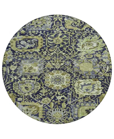 Addison Chantille Machine Washable Acn1321 8'x8' Round Area Rug