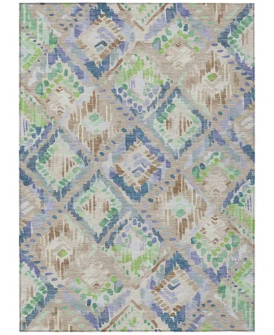 Addison Chantille Machine Washable Acn1326 10'x14' Area Rug In Sand