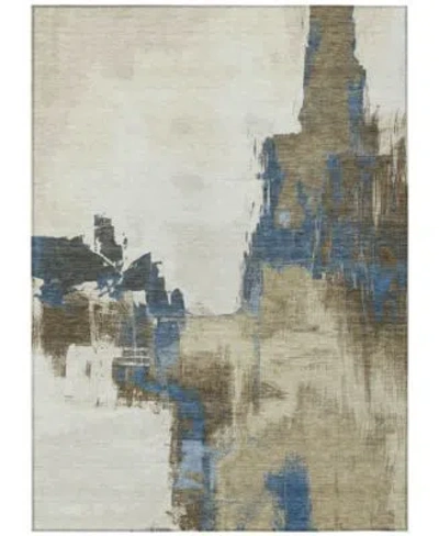 Addison Chantille Machine Washable Acn1332 Area Rug Collection In Sand