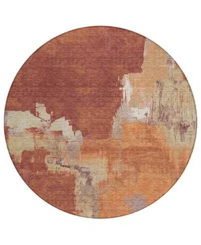 Addison Chantille Machine Washable Acn1335 8'x8' Round Area Rug