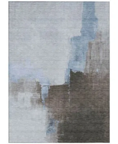 Addison Chantille Machine Washable Acn1336 Area Rug Collection In Gray