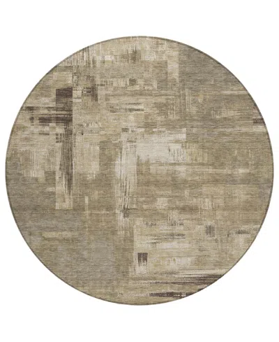 Addison Chantille Machine Washable Acn1341 8'x8' Round Area Rug