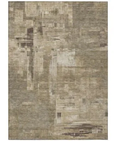 Addison Chantille Machine Washable Acn1341 Area Rug Collection In Brown