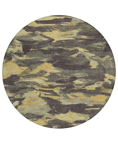 Addison Chantille Machine Washable Acn1344 8'x8' Round Area Rug