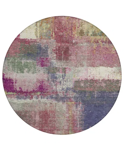 Addison Chantille Machine Washable Acn1354 8'x8' Round Area Rug