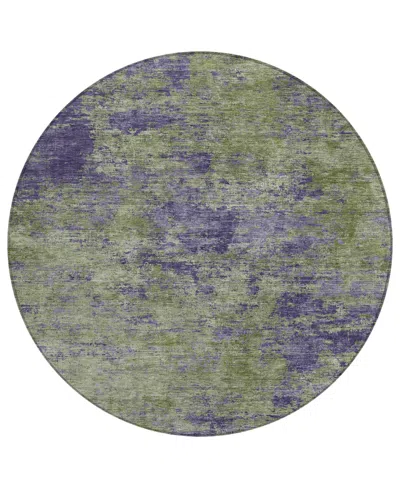 Addison Chantille Machine Washable Acn1360 8'x8' Round Area Rug
