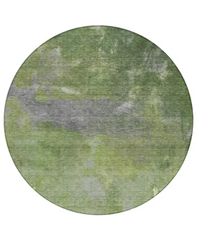 Addison Chantille Machine Washable Acn1365 8'x8' Round Area Rug