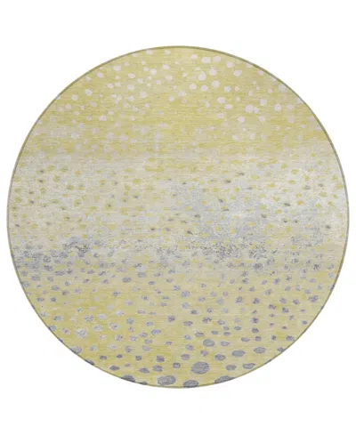 Addison Chantille Machine Washable Acn1367 8'x8' Round Area Rug