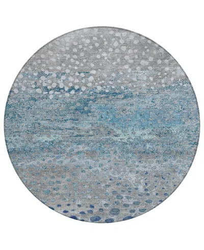 Addison Chantille Machine Washable Acn1368 8'x8' Round Area Rug
