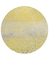 Addison Chantille Machine Washable Acn1370 8'x8' Round Area Rug