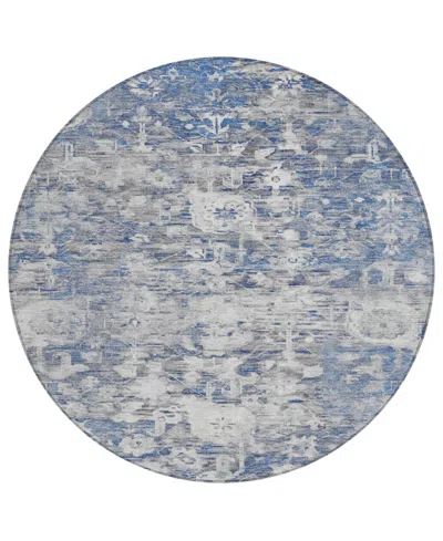 Addison Chantille Machine Washable Acn1375 8'x8' Round Area Rug
