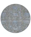 Addison Chantille Machine Washable Acn1376 8'x8' Round Area Rug