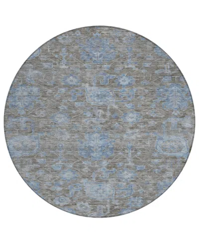Addison Chantille Machine Washable Acn1376 8'x8' Round Area Rug