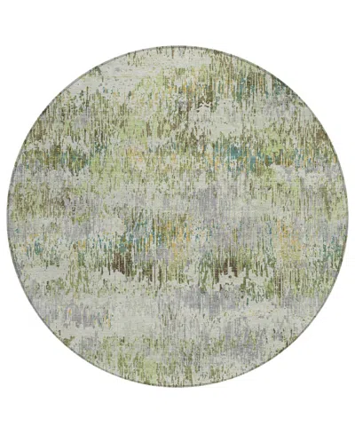 Addison Chantille Machine Washable Acn1377 8'x8' Round Area Rug